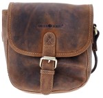 TOREBKA LISTONOSZKA MAŁA NA RAMIĘ SKÓRA VINTAGE GREENBURRY 1630-25