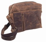 TORBA NA RAMIĘ MIEJSKA FORMAT A4 SKÓRA VINTAGE GREENBURRY 1653-25