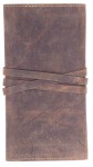 PIÓRNIK ETUI NA KREDKI PISAKI ZAMYKANY TROKIEM SKÓRA VINTAGE GREENBURRY 1647-25