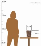 TORBA LISTONOSZKA NA RAMIĘ FORMAT A5 SKÓRA VINTAGE GREENBURRY 1712-25