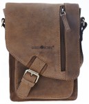 TORBA LISTONOSZKA NA RAMIĘ FORMAT A5 SKÓRA VINTAGE GREENBURRY 1712-25