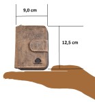 PORTFEL NA SUWAK SKÓRA VINTAGE GREENBURRY 1792-25