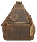 PLECAK MAŁY TOREBKA 2 w 1 SKÓRA VINTAGE GREENBURRY 1717-25