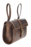 TORBA DO ROWERU SAKWA TECZKA POZIOM SKÓRA VINTAGE GREENBURRY 1577-25