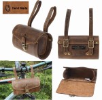 TORBA DO ROWERU SAKWA ETUI POZIOM SKÓRA VINTAGE GREENBURRY 1578-25