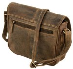 TOREBKA NA RAMIĘ LISTONOSZKA FORMAT A5 SKÓRA VINTAGE GREENBURRY 1723M-25