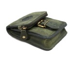 SASZETKA DO PASKA PORTFEL SKÓRA VINTAGE OLIV GREENBURRY 326-30