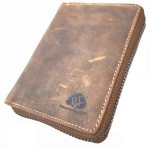 PORTFEL NA SUWAK SKÓRA VINTAGE GREENBURRY 821A-25
