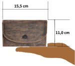 PORTFEL DAMSKI SKÓRA VINTAGE GREENBURRY 1700-25