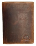 PORTFEL MĘSKI KLASYCZNY PION SKÓRA VINTAGE GREENBURRY 1701-25