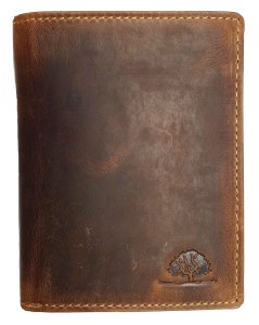 PORTFEL MĘSKI KLASYCZNY PION SKÓRA VINTAGE GREENBURRY 1701-25