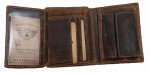 PORTFEL MĘSKI KLASYCZNY PION SKÓRA VINTAGE GREENBURRY 1701-25