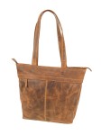 TORBA SHOPPER NA RAMIĘ  SKÓRA VINTAGE GREENBURRY 1628-25