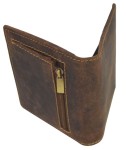 PORTFEL ETUI NA KARTY BANKNOTÓWKA CLIP PION SKÓRA VINTAGE GREENBURRY 1707-25
