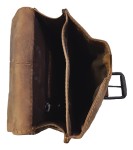 SASZETKA DO PASKA PION Z WIZERUNKIEM CZASZKI SKÓRA VINTAGE GREENBURRY 1754HM-25 SKULL BIKER