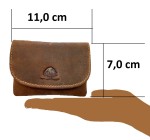 ETUI NA KLUCZE ZAMYKANE KLAPKA Z ZATRZASKIEM SKÓRA VINTAGE GREENBURRY 1708A-25