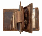 PORTFEL PION DAMSKI SKÓRA VINTAGE GREENBURRY 1704-25
