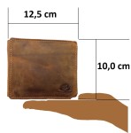 PORTFEL MĘSKI POZIOM SKÓRA VINTAGE PATENT GREENBURRY 1705B-25