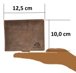 PORTFEL MĘSKI KLASYCZNY POZIOM SKÓRA VINTAGE GREENBURRY 1705C-25