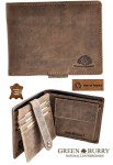 PORTFEL MĘSKI KLASYCZNY POZIOM SKÓRA VINTAGE GREENBURRY 1705C-25