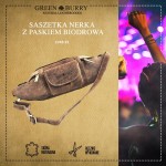SASZETKA NERKA Z PASKIEM BIODROWA SKÓRA VINTAGE GREENBURRY 1743-25