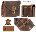 SASZETKA DO PASKA POZIOM SKÓRA VINTAGE GREENBURRY 1754V-25