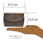 PORTFEL DAMSKI SKÓRA VINTAGE GREENBURRY 1772A-25